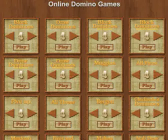 Onlinedominogames.com Screenshot