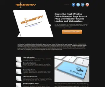 Onlinedonationpage.com(The Most Effective Online Donation Page Ever) Screenshot