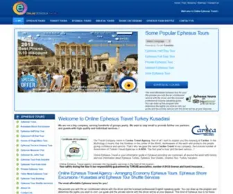 Onlineephesustravel.com(Online Ephesus Travel) Screenshot