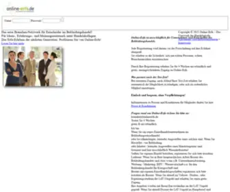 Onlineerfa.de(Online-Erfa) Screenshot