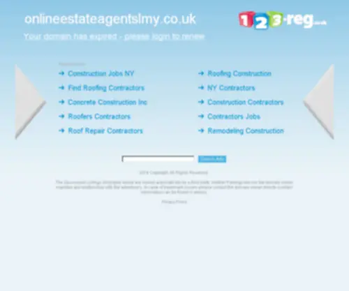 Onlineestateagentslmy.co.uk(Onlineestateagentslmy) Screenshot