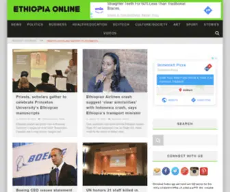 Onlineethiopia.net(Online Ethiopia) Screenshot