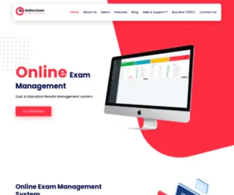 Onlineexammanagement.com(Onlineexammanagement) Screenshot