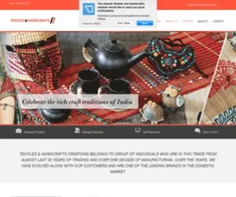 Onlinefabricsshop.com(Textiles & Handicraft) Screenshot