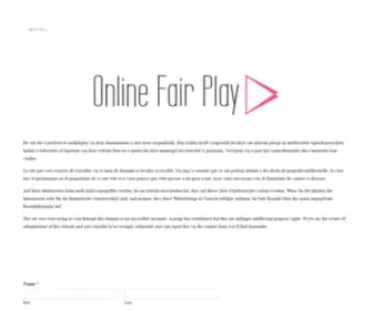 Onlinefairplay.info(This domain may be for sale) Screenshot
