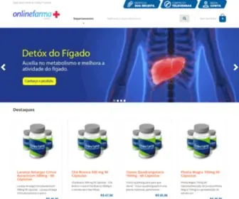 Onlinefarma.com.br(Farmácia Online) Screenshot