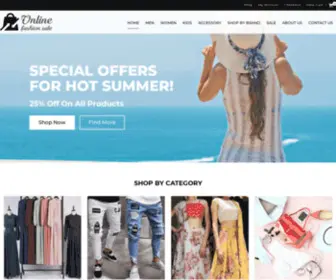 Onlinefashionsale.com(Multi-Brand Online Fashion Store) Screenshot