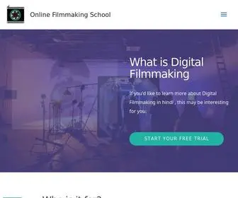 Onlinefilmmakingschool.com(Online Filmmaking School) Screenshot