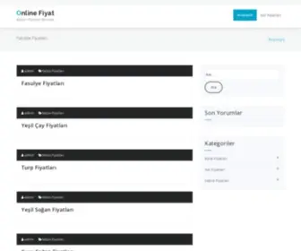 Onlinefiyat.net(Online Fiyat) Screenshot