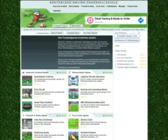 Onlinefootball.de(Kostenlose Online Fußballspiele) Screenshot