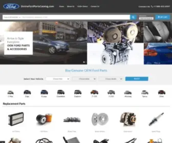 Onlinefordpartscatalog.com(Reliable Genuine Ford Parts) Screenshot