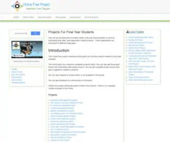 Onlinefreeprojectdownload.com(Onlinefreeprojectdownload) Screenshot