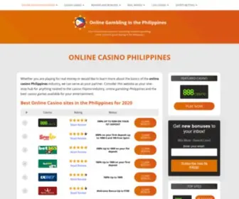 Onlinegambling.com.ph Screenshot