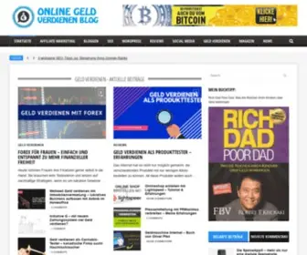 Onlinegeldverdienen-Blog.de(Online Geld verdienen) Screenshot