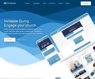 Onlinegiving.org(Online Giving for Churches) Screenshot