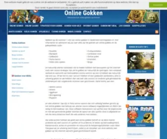 Onlinegokken.nl Screenshot