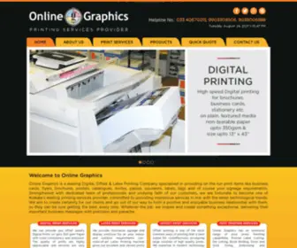 Onlinegraphics.co.in(Offset & Latex Printing Company) Screenshot