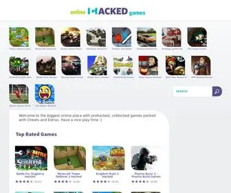 Onlinehackedgames.com(Play Hacked Games Online & Free) Screenshot