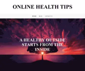 Onlinehealthtips.org(Online Health Tips) Screenshot