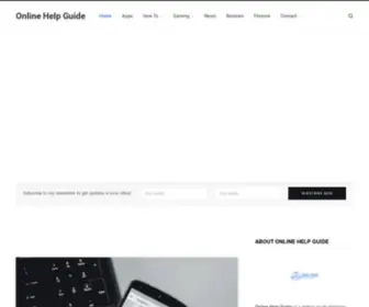 Onlinehelpguide.com(Online Help Guide) Screenshot