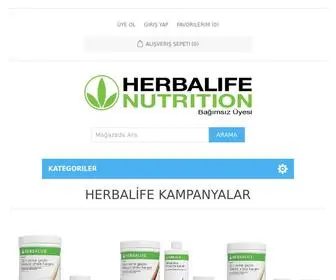 Onlineherbaline.com(Türkiye'nin En Uygun Herbalife Ürünleri) Screenshot