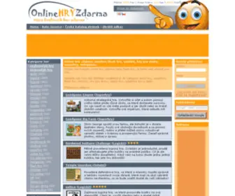 Onlinehryzdarma.cz(Onlinehryzdarma) Screenshot