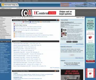 Onlineinc.com(Information Today) Screenshot