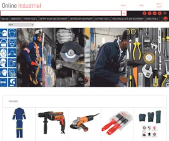Onlineindustrial.co.za(Online Industrial) Screenshot