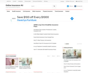 Onlineinsurance4U.com(Online Insurance 4U) Screenshot