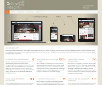 Onlineintegrity.net(Online Integrity) Screenshot