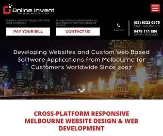 Onlineinvent.com.au(Online Invent) Screenshot