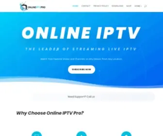 OnlineiptvPro.com(My account) Screenshot