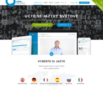 Onlinejazyky.cz(Jazykov) Screenshot