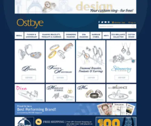 Onlinejewelbox.com(Ostbye) Screenshot