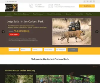 Onlinejimcorbettbooking.in(Corbett National Park Booking) Screenshot