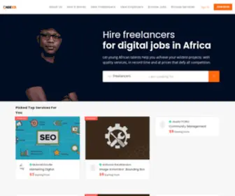 Onlinejob.africa(Hire freelancers in africa) Screenshot