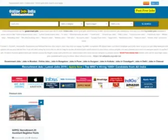 Onlinejobsindia.net(Online Jobs India) Screenshot