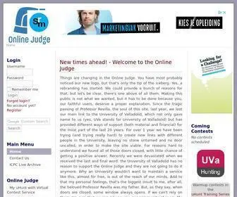 Onlinejudge.org(UVa Online Judge) Screenshot