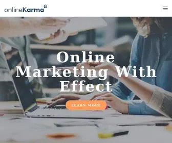 Onlinekarma.net(Online Marketing with Effect) Screenshot