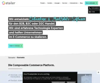 Onlinekauf-GMBH.de(E-Commerce Software und Composable Commerce Lösung) Screenshot