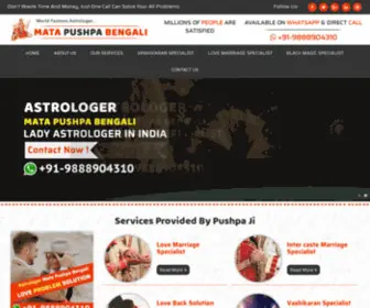 Onlineladyastrologer.com(Online Lady Astrologer) Screenshot