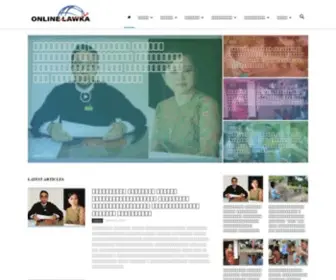 Onlinelawka.com(News, Media and Entertainment Website) Screenshot