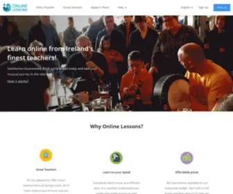 Onlinelessons.ie(Online Lessons) Screenshot