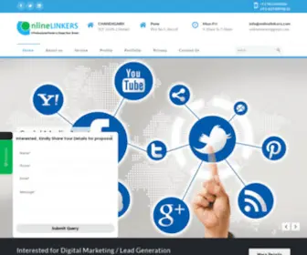 Onlinelinkers.com(Digital Media Agency In Chandigarh) Screenshot