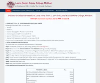 Onlinelndcollege.in(Laxmi Narain Dubey College) Screenshot