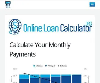 Onlineloancalculator.org(Car Loan Calculator) Screenshot