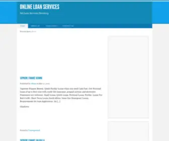 Onlineloanservices.co.za(Online Loan Services) Screenshot