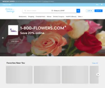Onlinelocalsavings.com(Deals) Screenshot
