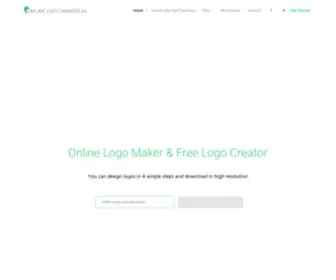 Onlinelogomaker24.com(Online Logo Maker & Free Logo Creator) Screenshot