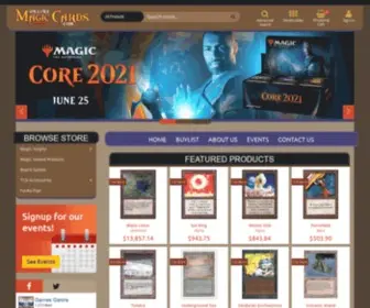 Onlinemagiccards.com(OnlineMagicCards) Screenshot